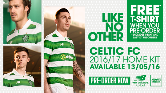 New Balance Celtic Squad Pre-Match Tee 2016/17