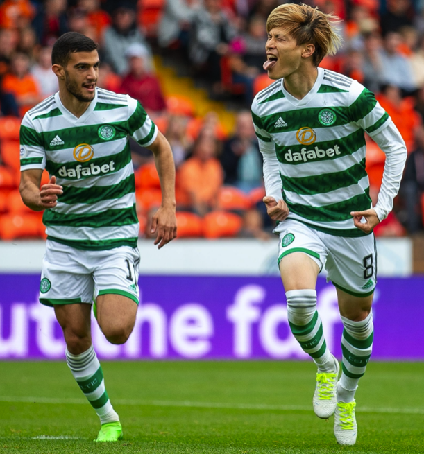 Celtic Football Club on X: ✌️Jota and @Kyogo_Furuhashi at the  𝙙𝙤𝙪𝙗𝙡𝙚.💪 #cinchPrem, #DUNCEL