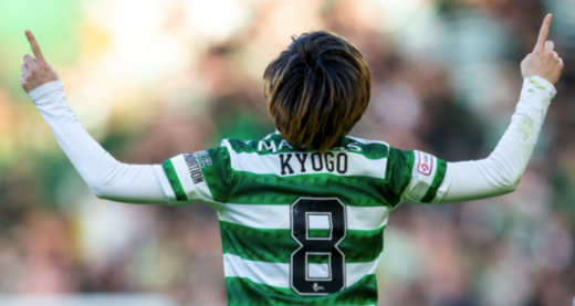 Kyogo Furuhashi delivers again to give Celtic victory in Old Firm